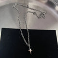 Y2K Flail Fire Heart Teeth Pendant Necklace for Women Men Charm Necklace Grunge Punk Fashion Jewelry ﻿