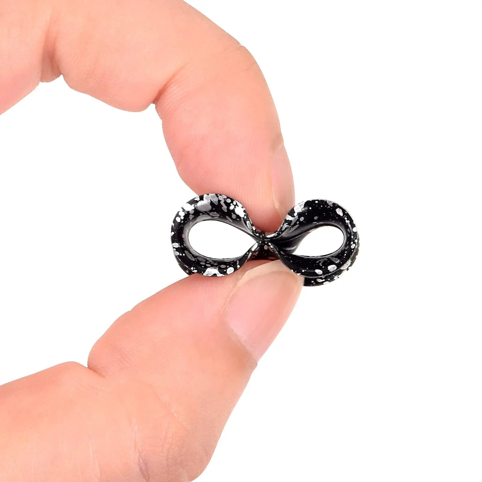 1 Pair Soft Silicone Flexible Flesh Tunnels Ear Skin Gauges Stretchers Expander Double Flared Hollow Body Piercing Jewelry Set