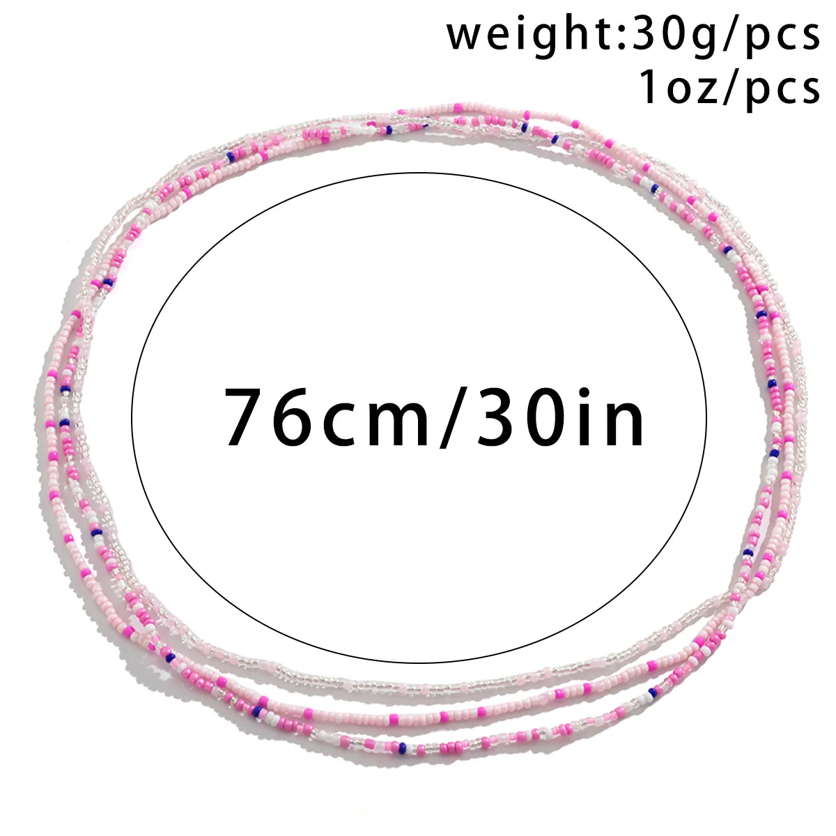 Ingemark 3Pcs/Set Boho Elastic Seed Beads Waist Belly Belt Chains Women Summer Bikini Sexy Aesthetic Body Jewelry Accessories