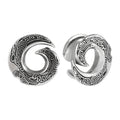 1-2PCS Dragon Vintage Amulet Ear Tunnels&Plugs Expander Weight Ear Gauges Stretchers Earring Copper Piercing Body Jewelry8-25mm