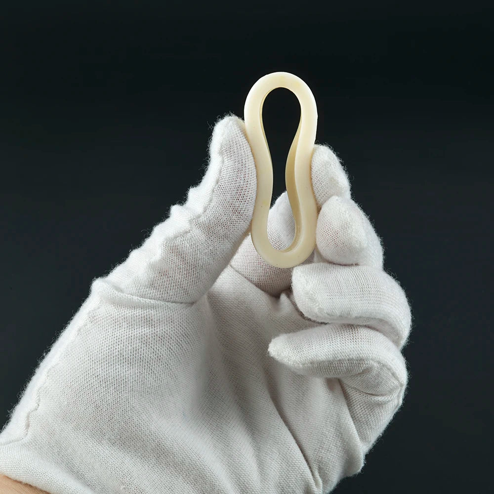 Pair Supersize Flexible Silicone Double Flared Ear Tunnel Plug Skin/Brown Flesh Tunnel Ear Gauge Expander Stretchers Piercing